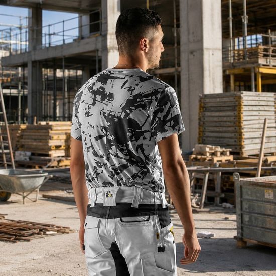 TRICOU BĂRBĂTESC CXS MERLIN - TRICOURI CU MÂNECĂ SCURTĂ - ÎMBRĂCĂMINTE