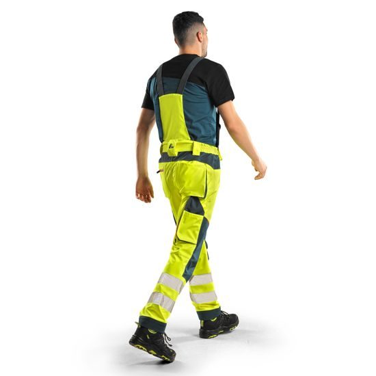 REFLEKTIERENDE HERREN-SOFTSHELLHOSE CXS BEDFORD - WARNSCHUTZHOSEN - ARBEITS KLEIDUNG