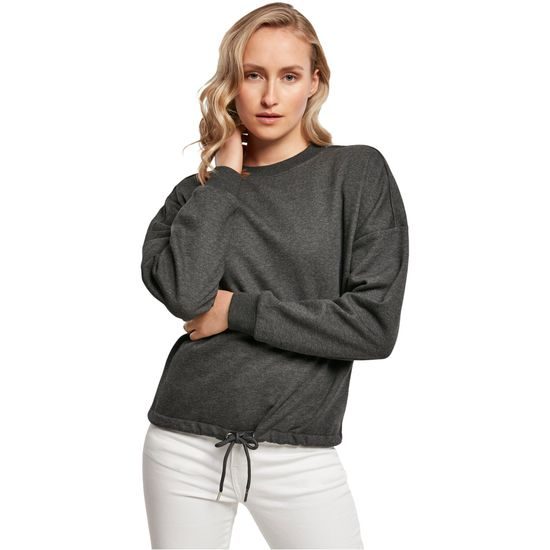 DAMEN OVERSIZE SWEATSHIRT MIT FALLENDEN SCHULTERN - SWEATSHIRTS OHNE REISSVERSCHLUSS - KLEIDUNG