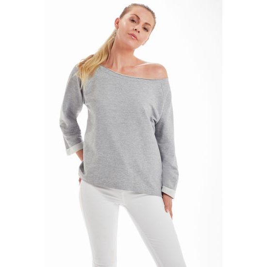 LEŽÉRNÍ DÁMSKÁ MIKINA FLASH DANCE - MIKINY PŘES HLAVU - OBLEČENÍ