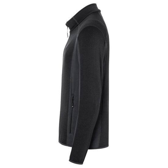 PÁNSKA STREČOVÁ FLEECOVÁ MIKINA JN784 - ŠPORTOVÉ MIKINY NA ZIPS - ŠPORTOVÉ OBLEČENIE