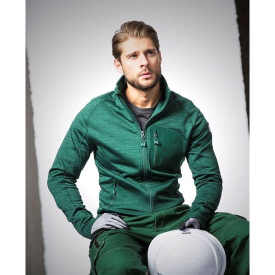 HERREN FUNKTIONSSWEATSHIRT ARDON BREEFFIDRY MELANGE - SPORT SWEATSHIRTS MIT REISSVERSCHLUSS - SPORT KLEIDUNG