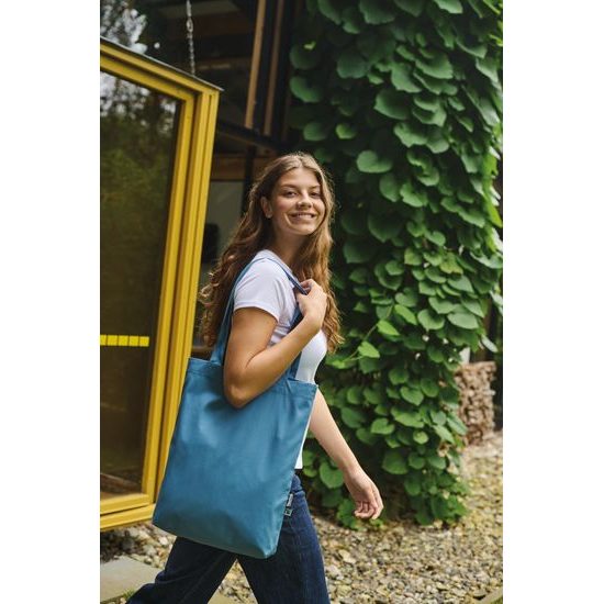 LÁTKOVÁ NÁKUPNÁ TAŠKA Z ORGANICKEJ FAIRTRADE BAVLNY - NÁKUPNÉ TAŠKY - TAŠKY A BATOHY