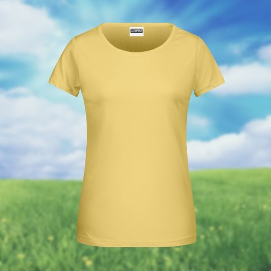 KLASICKÉ DÁMSKÉ TRIČKO Z BIOBAVLNY 8007 - TRIČKA Z BIOBAVLNY - OBLEČENÍ