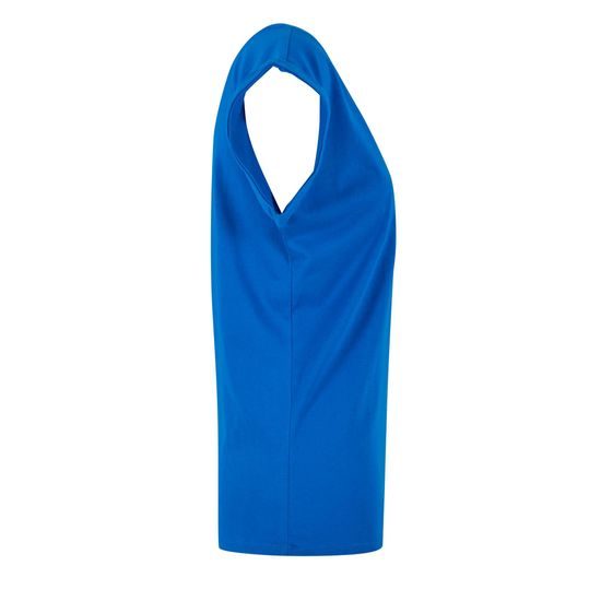 VOĽNÉ DÁMSKE TRIČKO S OHRNUTÝMI RUKÁVMI - TRIČKÁ S KRÁTKYM RUKÁVOM - OBLEČENIE