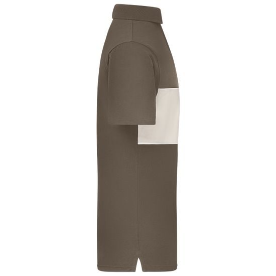 POLOKOŠILE S KONTRASTNÍM PRUHEM 8050 - POLOKOŠILE S KRÁTKÝM RUKÁVEM - OBLEČENÍ