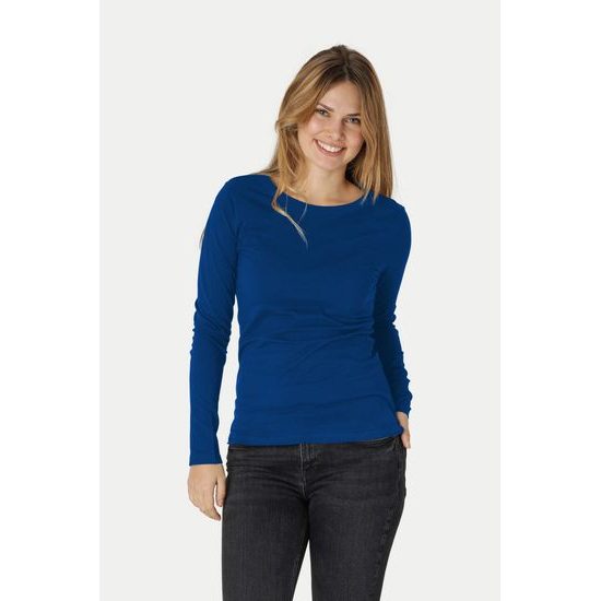 TRICOU CU MÂNECĂ LUNGĂ PENTRU FEMEI DIN BUMBAC ORGANIC FAIRTRADE - TRICOURI CU MÂNECĂ LUNGĂ - ÎMBRĂCĂMINTE