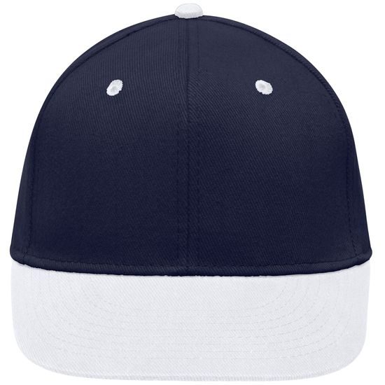 KÉTSZÍNŰ FLATPEAK SAPKA MB6581 - EGYENES SILTTEL - BASEBALL SAPKÁK ÉS SAPKÁK