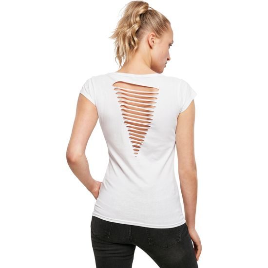 RÜCKENFREIES DAMEN T-SHIRT - KURZARM-T-SHIRTS - KLEIDUNG