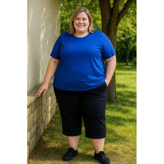 PANTALONI 7/8 UNISEX MĂRIMI MARI - PANTALONI - ÎMBRĂCĂMINTE