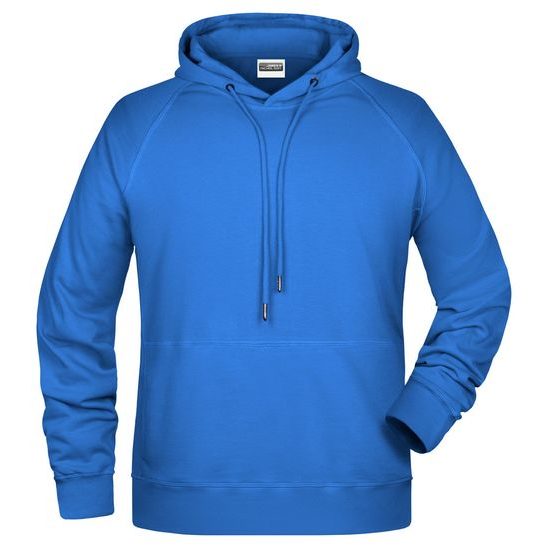 HERREN HOODIE AUS BIO-BAUMWOLLE 8024 - SWEATSHIRTS OHNE REISSVERSCHLUSS - KLEIDUNG