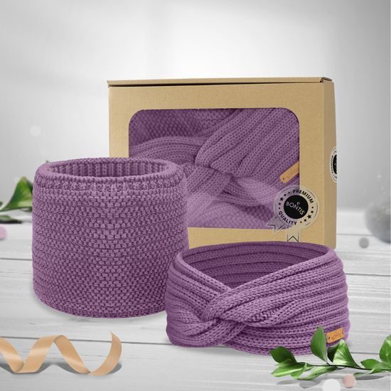 SET CADOU: BENTIȚĂ ÎNCRUCIȘATĂ ȘI GULER CĂLDUROS - BENTIȚE - ACCESORII