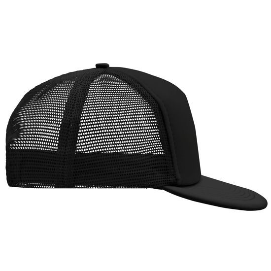 LAPOS KARIMÁJÚ TRUCKER SAPKA MB6207 - EGYENES SILTTEL - BASEBALL SAPKÁK ÉS SAPKÁK