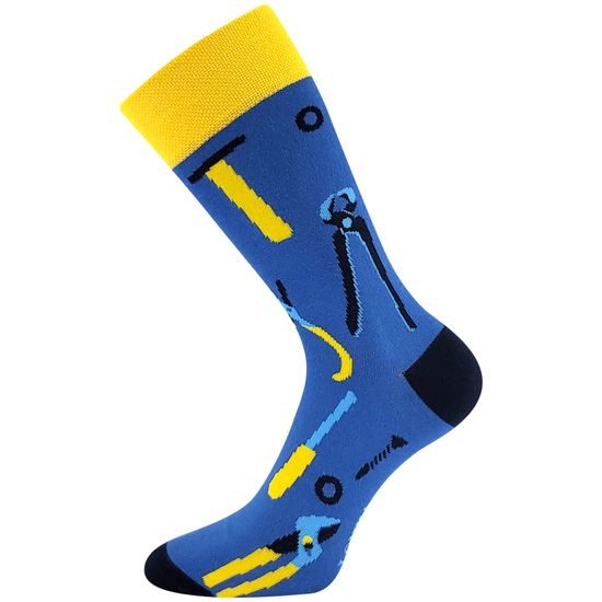 BAUMWOLLSOCKEN MIT MOTIV - 3 PAAR - ALLTAGS-SOCKEN - SCHUHE