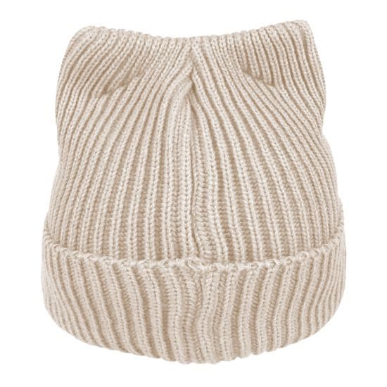 CĂCIULĂ TRICOTATĂ CU BRODERIE PISICĂ - CĂCIULI TRICOTATE - ACCESORII