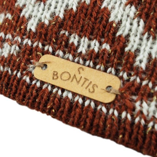 FES DIN MERINO CU MODEL ZIGZAG - CĂCIULI TRICOTATE - ACCESORII