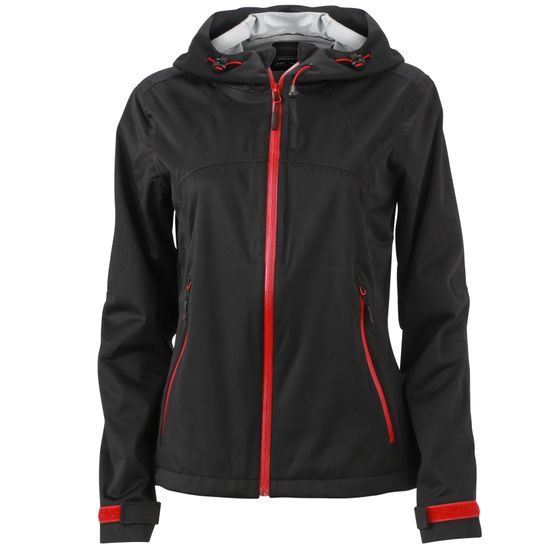 NŐI SOFTSHELL KAPUCNIS KABÁT JN1097 - SOFTSHELL DZSEKIK - RUHÁZAT