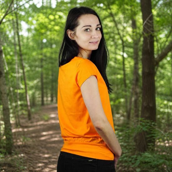 DÁMSKE TRIČKO CITY - TRIČKÁ S KRÁTKYM RUKÁVOM - OBLEČENIE