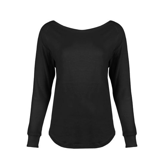 PREDĹŽENÉ DÁMSKE TRIČKO S DLHÝMI RUKÁVMI - TRIČKÁ S DLHÝM RUKÁVOM - OBLEČENIE