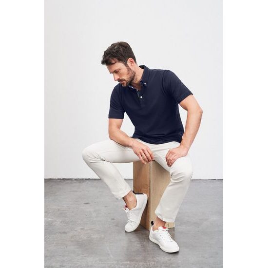 ELEGANTNÁ PÁNSKA POLOKOŠEĽA JN964 - POLOKOŠELE S KRÁTKYM RUKÁVOM - OBLEČENIE