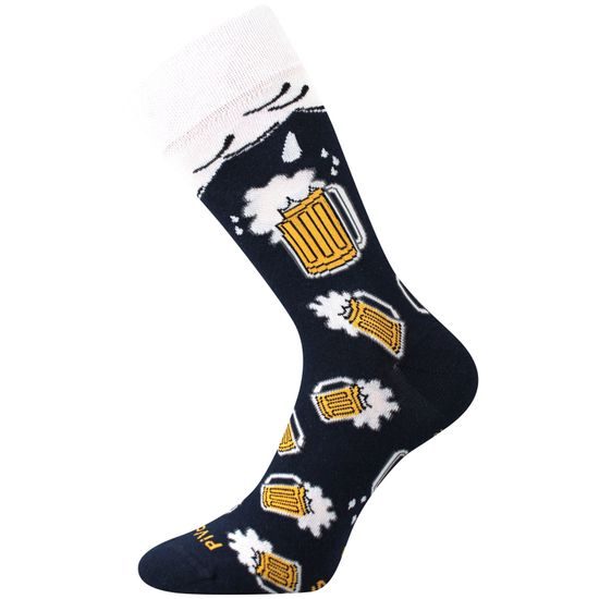 BAUMWOLLSOCKEN MIT MOTIV - 3 PAAR - ALLTAGS-SOCKEN - SCHUHE