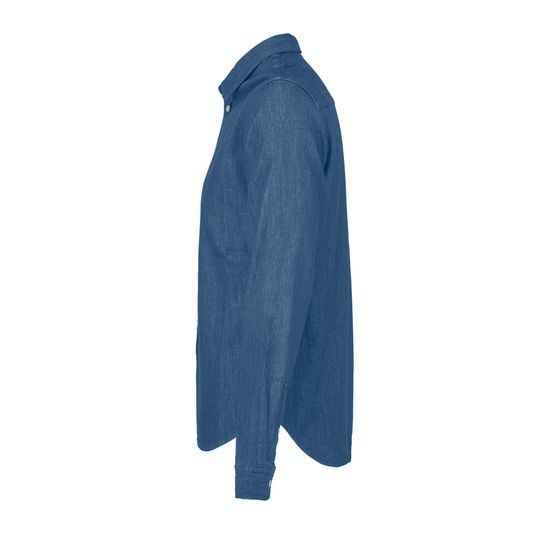 PÁNSKÁ DŽÍNOVÁ KOŠILE BENNETT - KOŠILE S DLOUHÝM RUKÁVEM - OBLEČENÍ