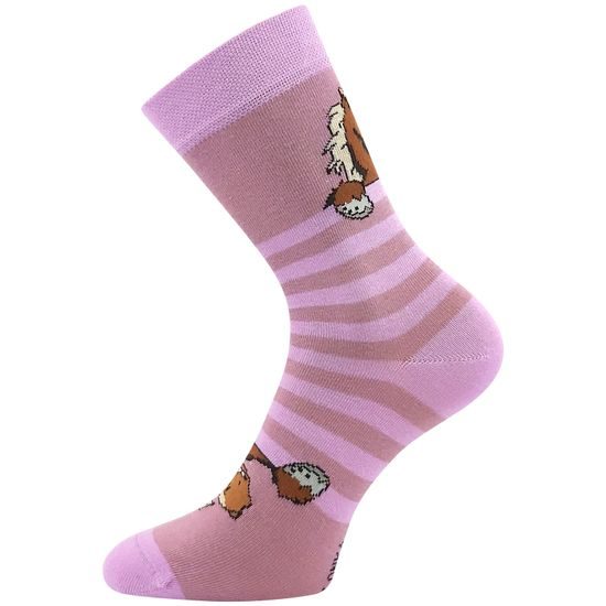 DĚTSKÉ PONOŽKY S MOTIVEM KONÍKŮ - 3 PÁRY - DĚTSKÉ PONOŽKY - DĚTSKÉ OBLEČENÍ