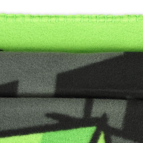 FLEECOVÁ DEKA S MOTÍVOM MINECRAFT - DEKY - DOMÁCNOSŤ