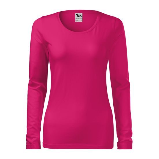 DAMEN LANGARM T-SHIRT SLIM - LANGARM-T-SHIRTS - KLEIDUNG