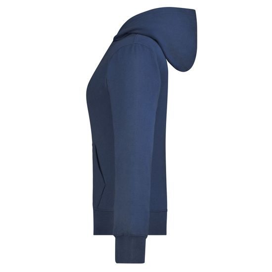 DÁMSKA MIKINA NA ZIPS S KAPUCŇOU JN053 - MIKINY NA ZIPS - OBLEČENIE