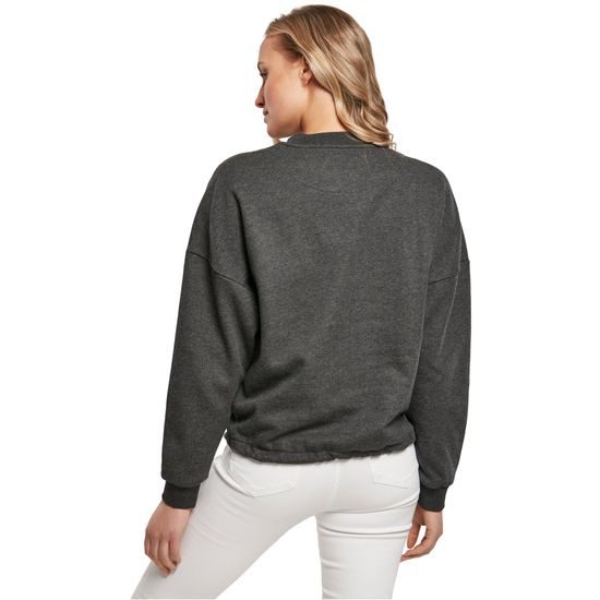 DAMEN OVERSIZE SWEATSHIRT MIT FALLENDEN SCHULTERN - SWEATSHIRTS OHNE REISSVERSCHLUSS - KLEIDUNG