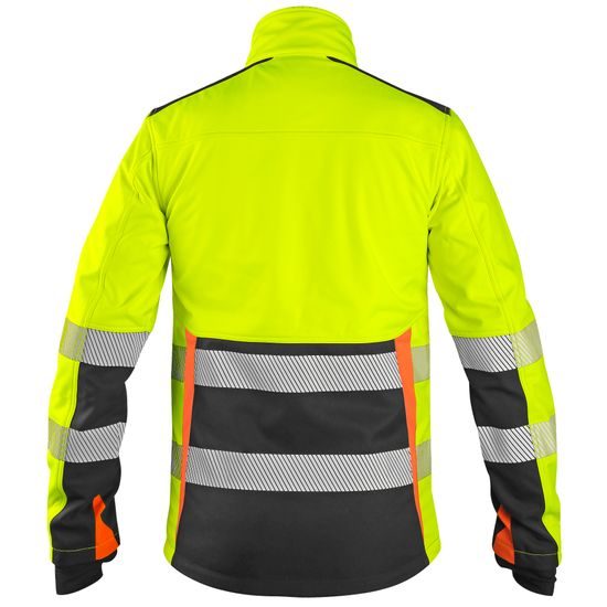 FÉRFI FÉNYVISSZAVERŐ SOFTSHELL DZSEKI CXS BENSON - FÉNYVISSZAVERŐ DZSEKIK - MUNKARUHÁZAT