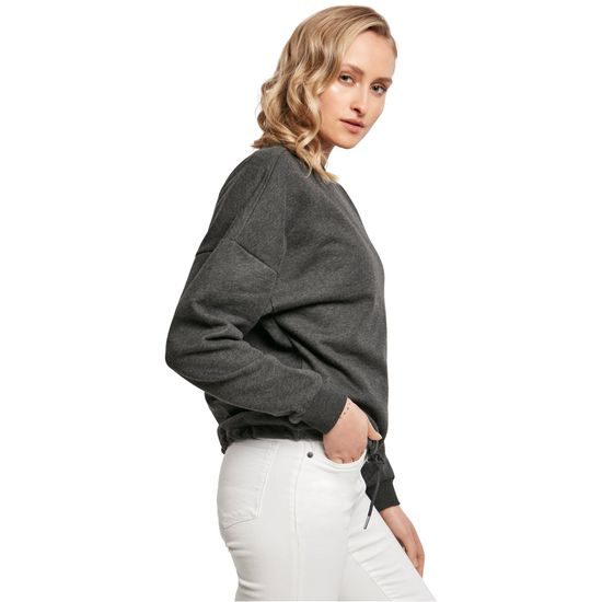 DAMEN OVERSIZE SWEATSHIRT MIT FALLENDEN SCHULTERN - SWEATSHIRTS OHNE REISSVERSCHLUSS - KLEIDUNG