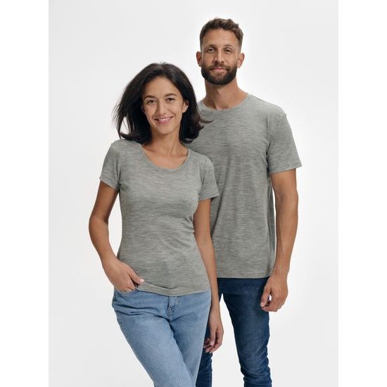 DAMEN T-SHIRT MERINO RISE - KURZARM-T-SHIRTS - KLEIDUNG
