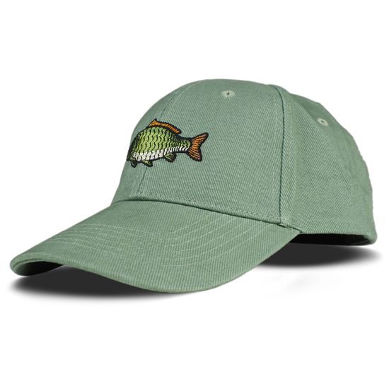 CAP MIT STICKEREI KARPFEN - ANGLER - KLEIDUNG