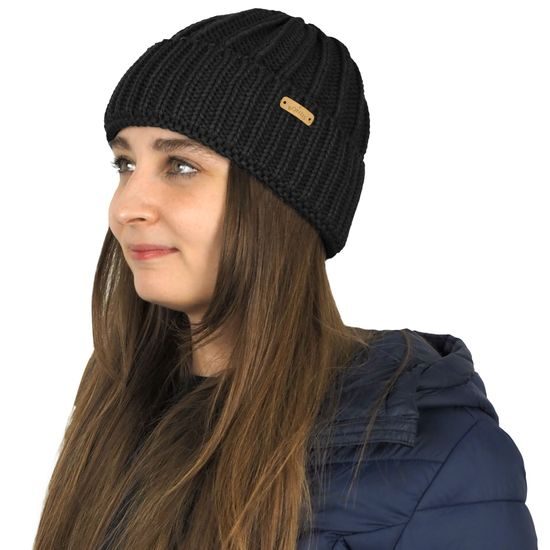 STRICKMÜTZE MIT RIPPMUSTER - STRICKMÜTZEN - CAPS UND MÜTZEN