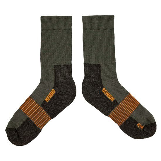 PONOŽKY Z MERINO VLNY MERINO TREK - SPORTOVNÍ PONOŽKY - OBUV