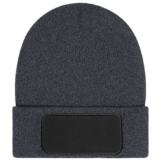 CĂCIULĂ CU PATCH MB7407 - CĂCIULI TRICOTATE - ACCESORII