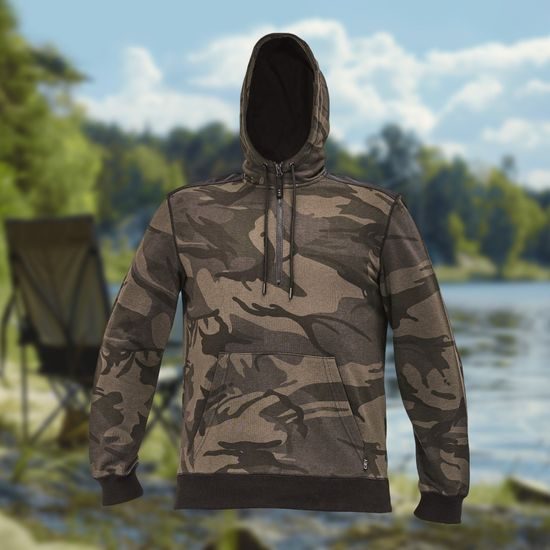 PÁNSKÁ MASKÁČOVÁ MIKINA CRAMBE - MIKINY PŘES HLAVU - OBLEČENÍ