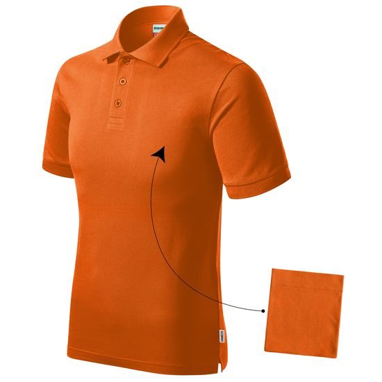 TRICOU POLO BĂRBĂTESC RESIST HEAVY POLO - TRICOURI POLO - ÎMBRĂCĂMINTE