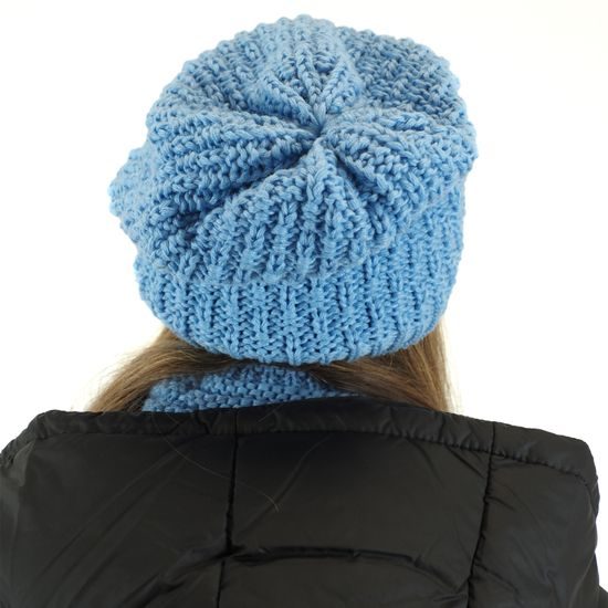 PODŠITÁ DÁMSKÁ SPADENÁ ČEPICE - PLETENÉ ČEPICE - KŠILTOVKY A ČEPICE