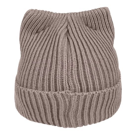 PLETENÁ ČIAPKA S VÝŠIVKOU MAČKA - PLETENÉ ČIAPKY - ŠILTOVKY A ČIAPKY