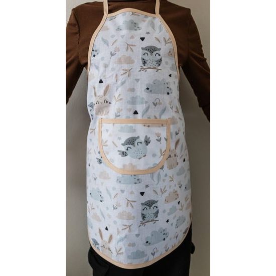 DETSKÁ BAVLNENÁ ZÁSTERA S MOTÍVOM - KUCHYNSKÉ ZÁSTERY - DOMÁCNOSŤ