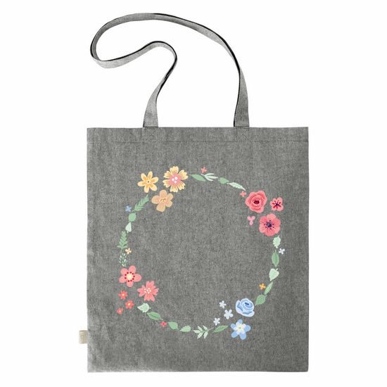 BAUMWOLLTASCHE FLORAL WREATH - TASCHEN - ACCESSOIRES