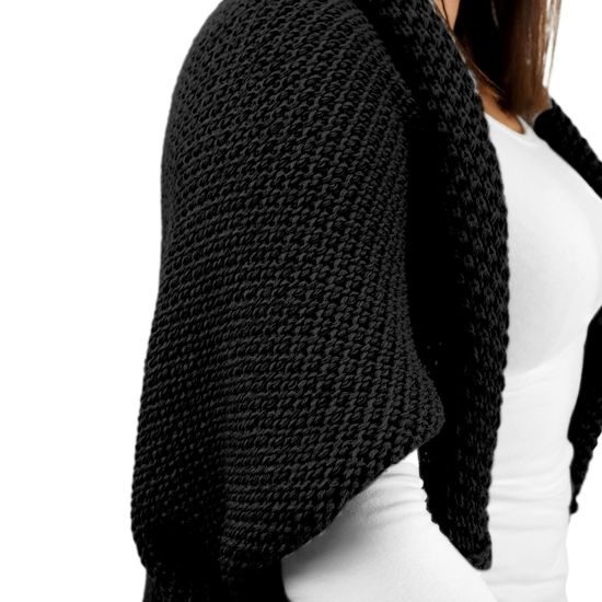PLETENÝ KARDIGÁN S VARIABILNOU DĹŽKOU - SVETRE - OBLEČENIE