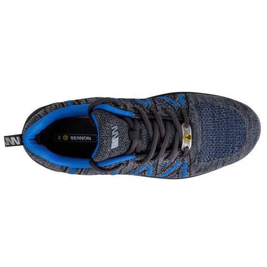 PRACOVNÍ POLOBOTKY KNITTER S1 ESD 4WIDE - NÍZKÁ OBUV - OBUV