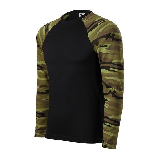 TRICOU CAMUFLAJ CU MÂNECI LUNGI CAMOUFLAGE LS - TRICOURI CU MÂNECĂ LUNGĂ - ÎMBRĂCĂMINTE