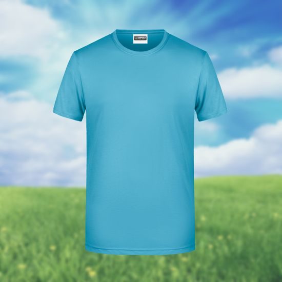 KLASSZIKUS FÉRFI BIOPAMUT PÓLÓ 8008 - BIOPAMUT PÓLÓK - RUHÁZAT