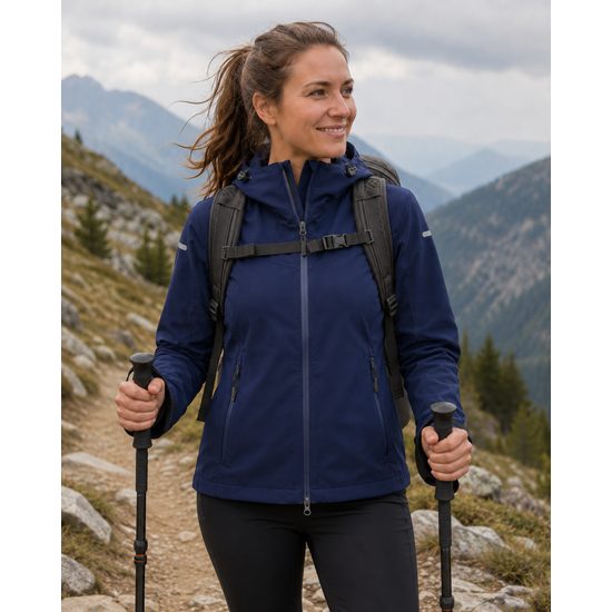DAMEN LEICHTE SOFTSHELLJACKE JN1179 - SPORT SOFTSHELLJACKEN - SPORT KLEIDUNG