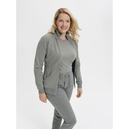 DAMEN SWEATSHIRT VIVA - SWEATSHIRTS MIT REISSVERSCHLUSS - KLEIDUNG